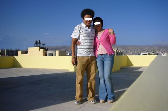 Секс на крыше с перуанской женщиной